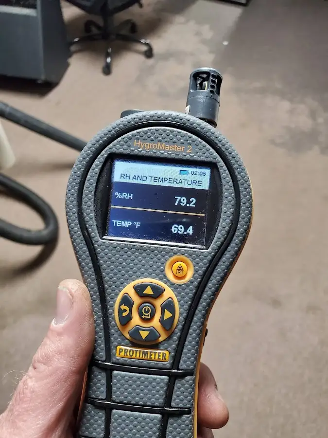 Moisture meter humidity assessment for Fire & Smoke Damage Restoration in Killingly